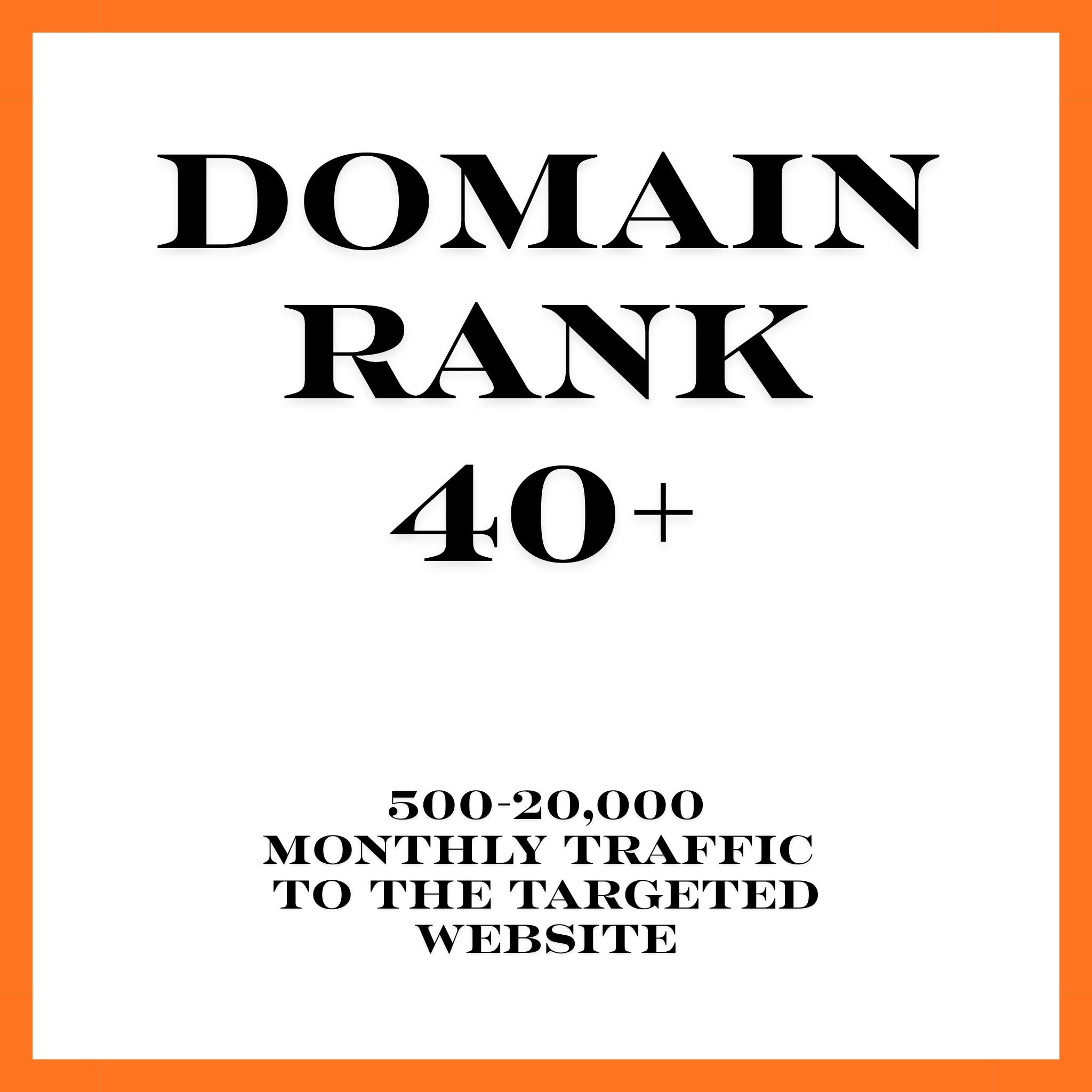 Blogger Outreach DR 40+